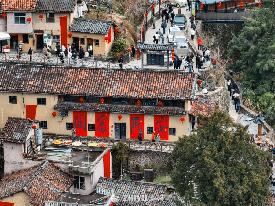 航拍浙江丽水松阳陈家铺村 34