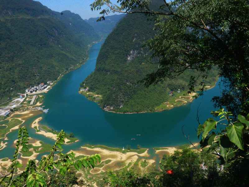 东兰红水河第一湾景象 11
