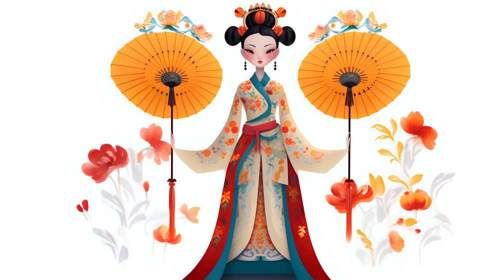 中国风戏曲人物