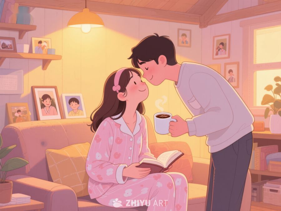 温馨夜晚，共度书香时光 870