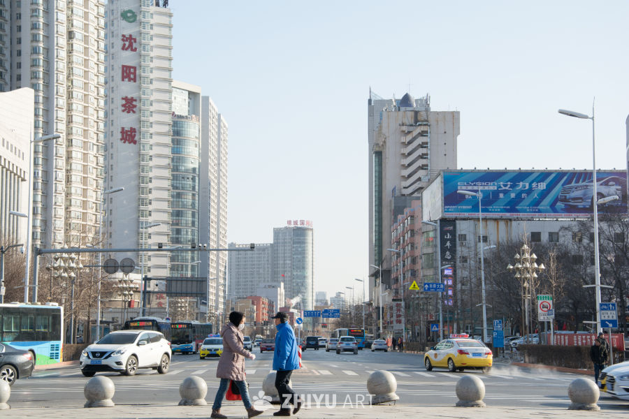 城市商圈路口
