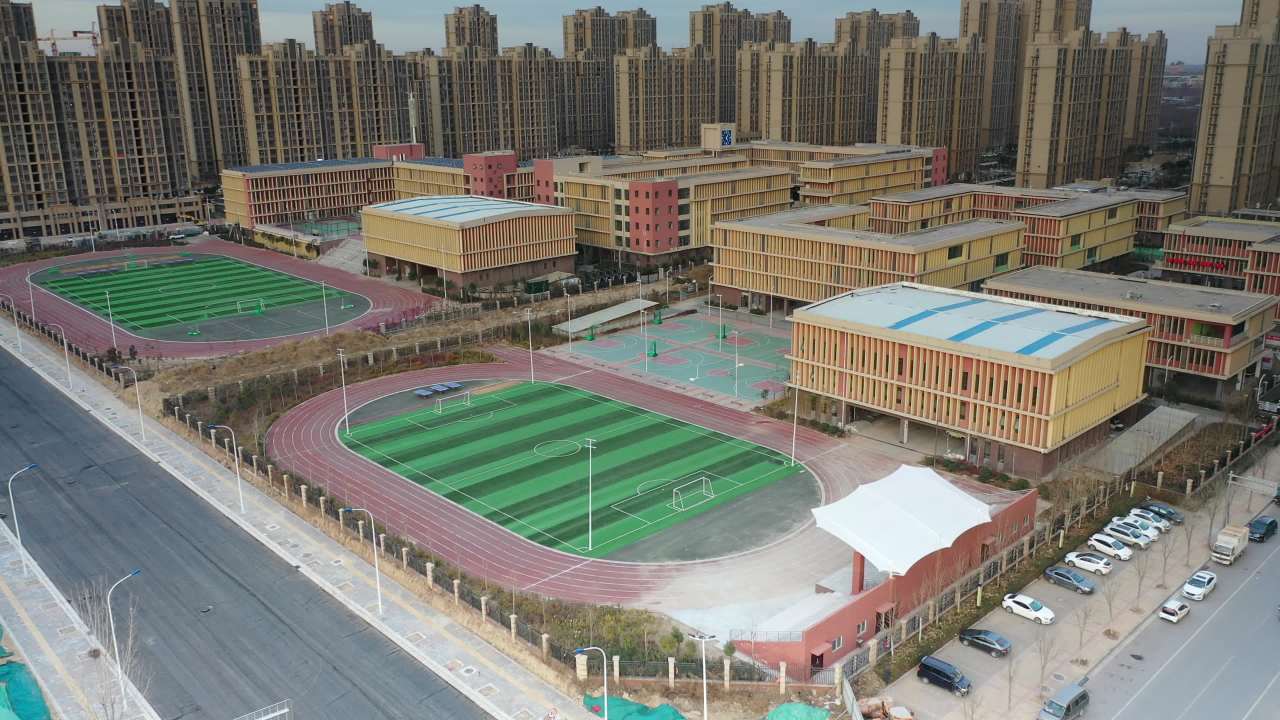 校园全景俯瞰