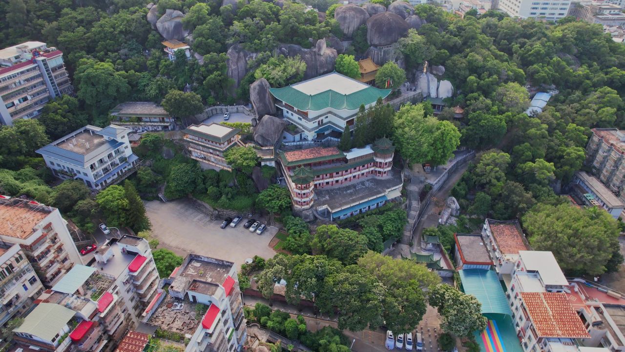 航拍厦门虎溪禅寺 5