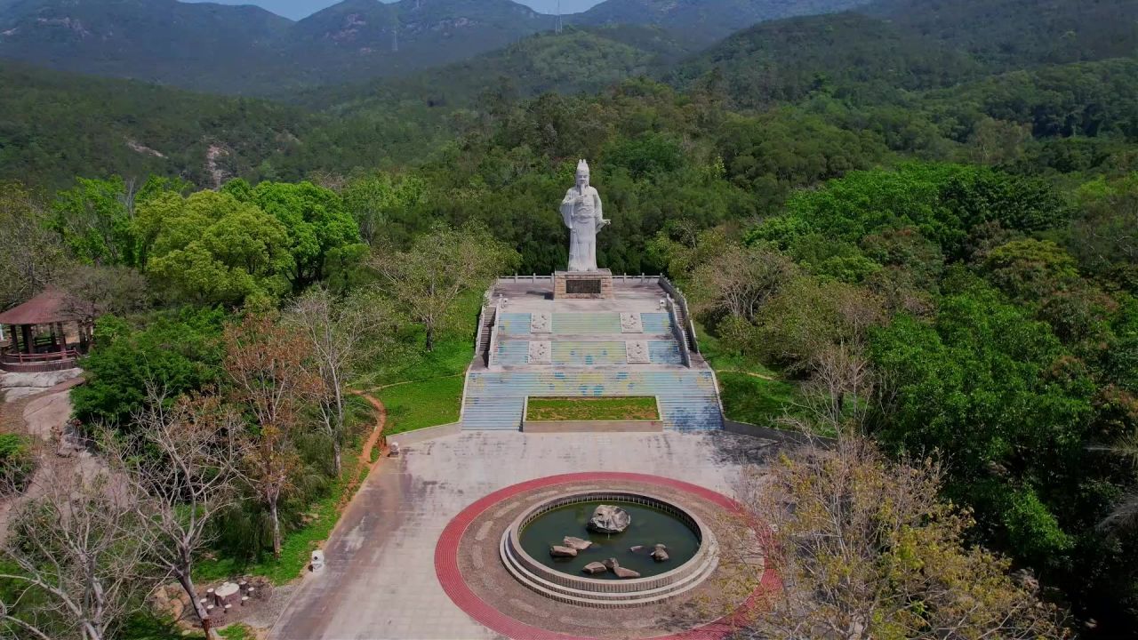 航拍厦门北辰山景区