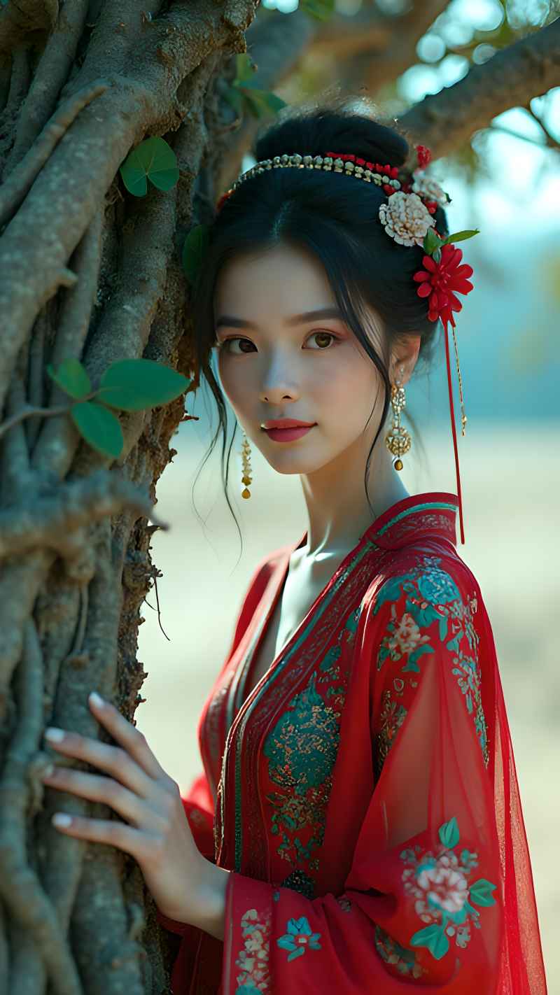 艺术美女新中式主体系列 1