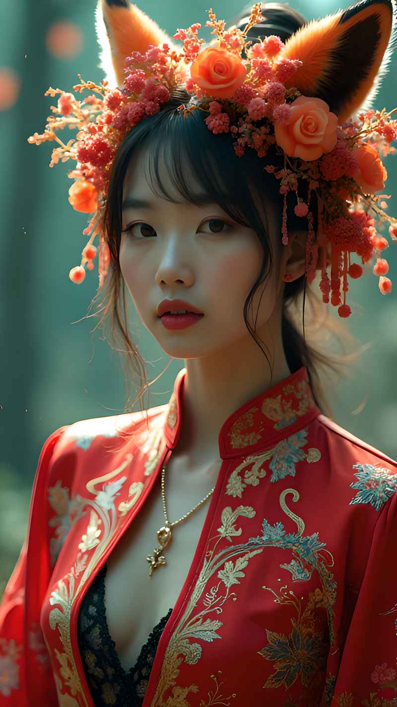 古风狐狸美女半人半妖 3