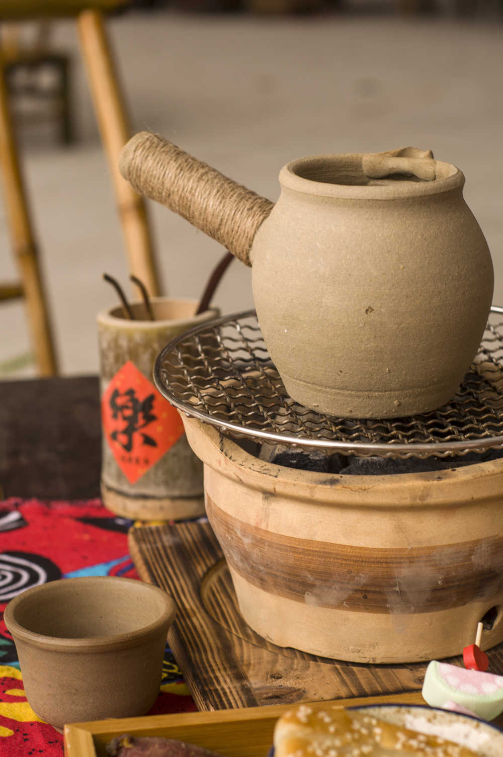 围炉煮茶