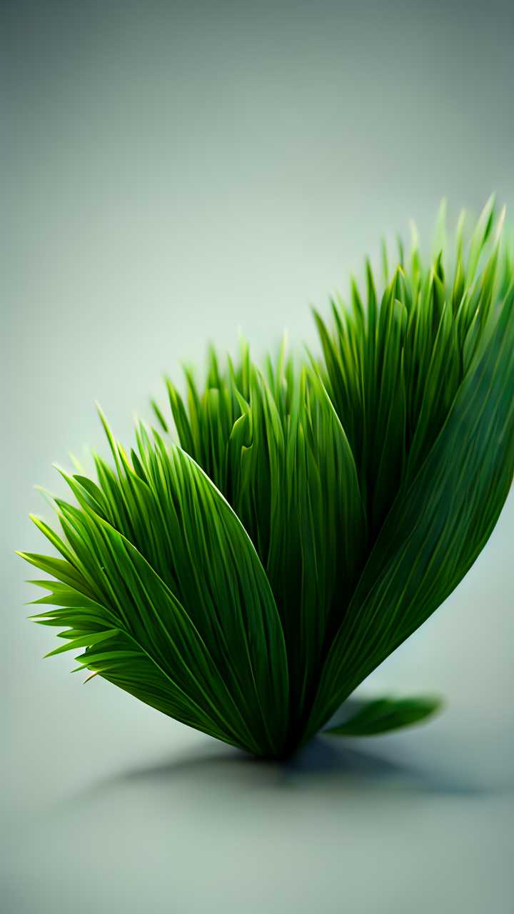 3D绿色小草