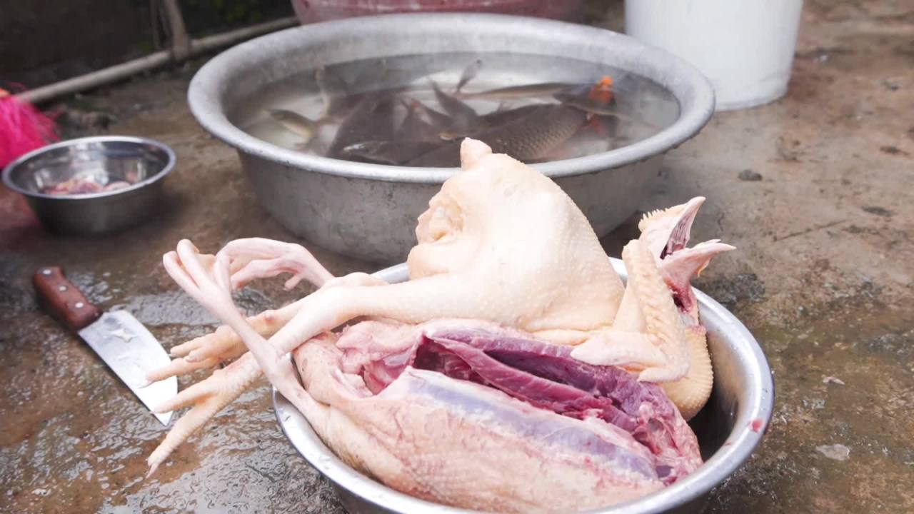 户外烹饪准备