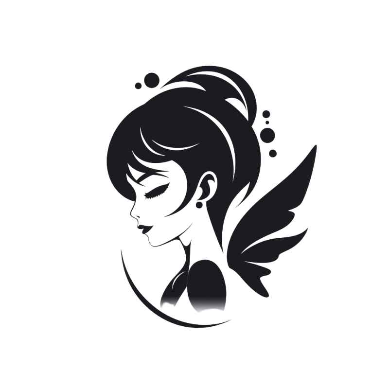女性头像艺术png