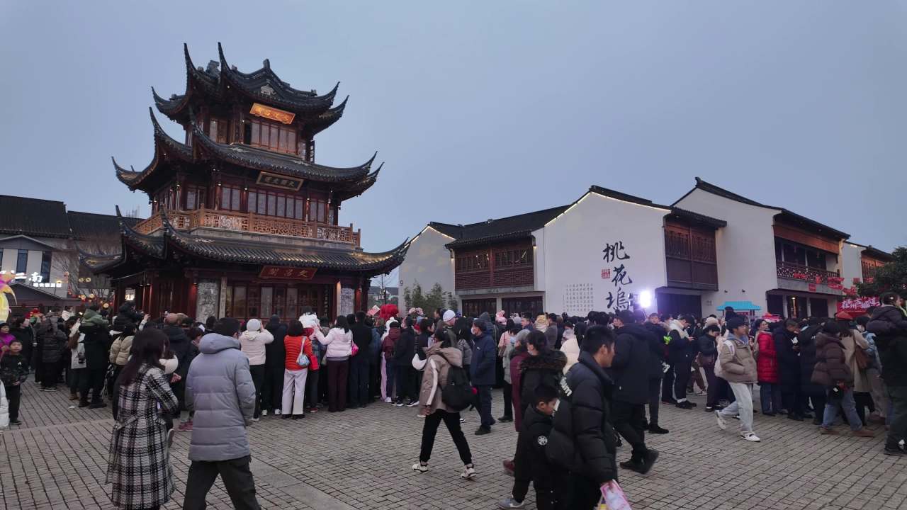 苏州桃花坞延时