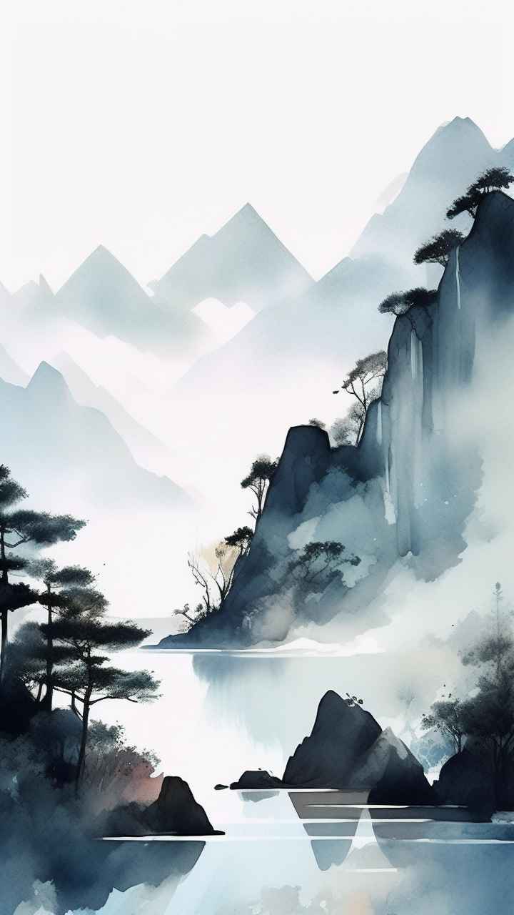 山水插画国风 75