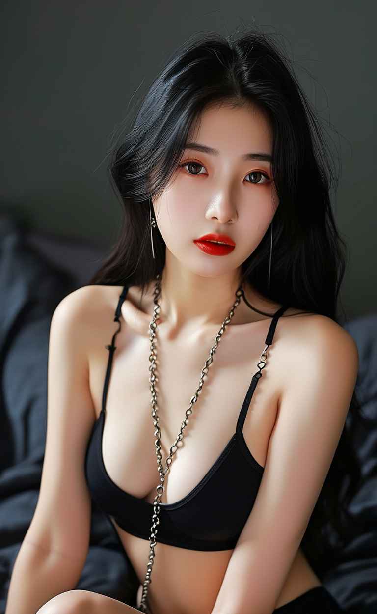 黑色美女性感特写 21