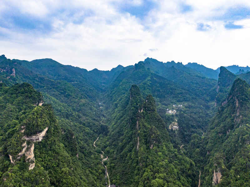 湖南张家界山川地貌