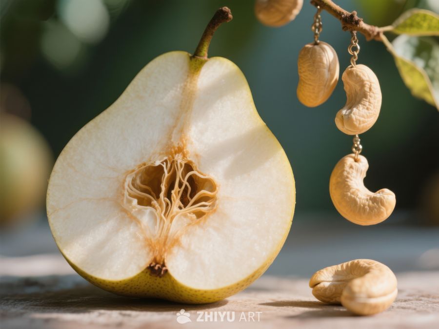 梨与腰果的自然组合 225