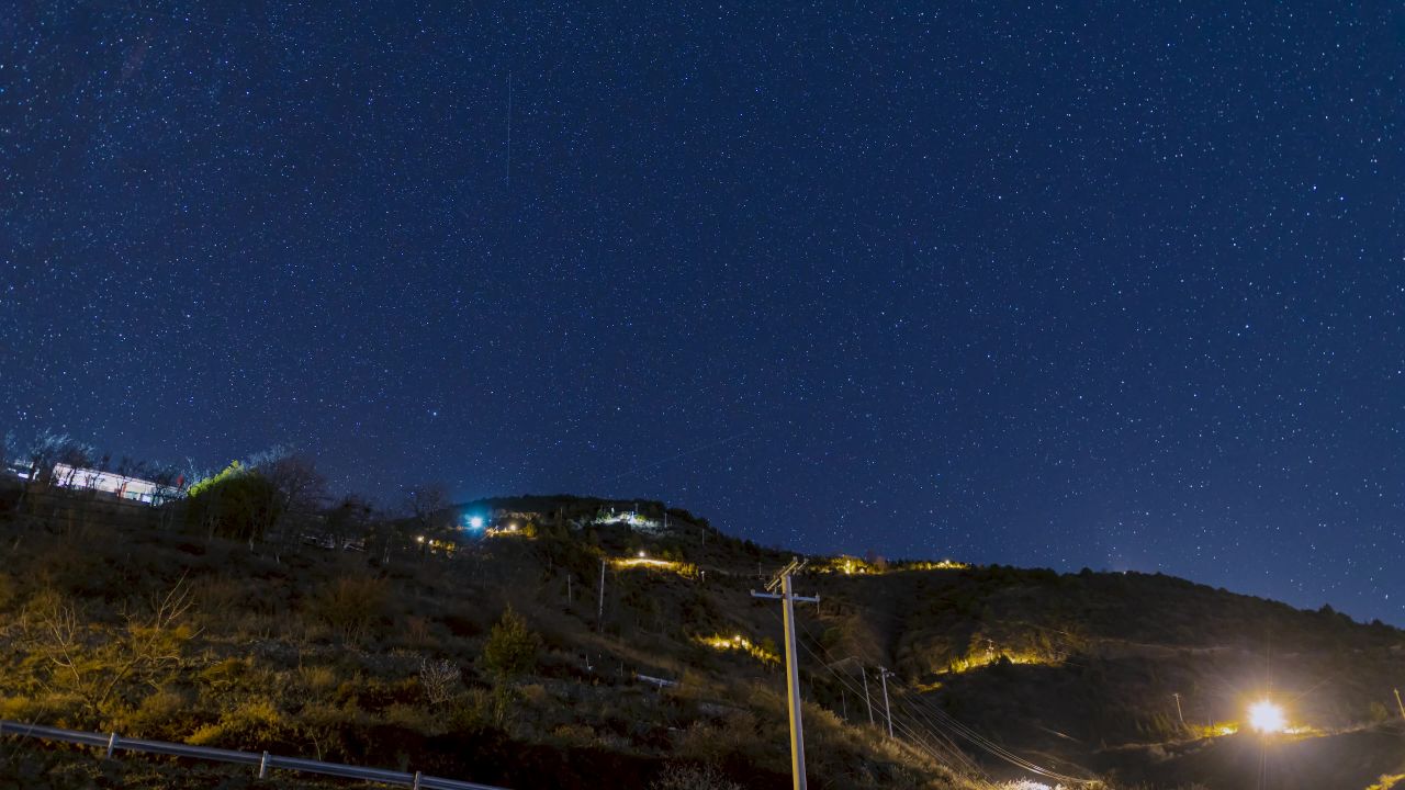 北极星星轨