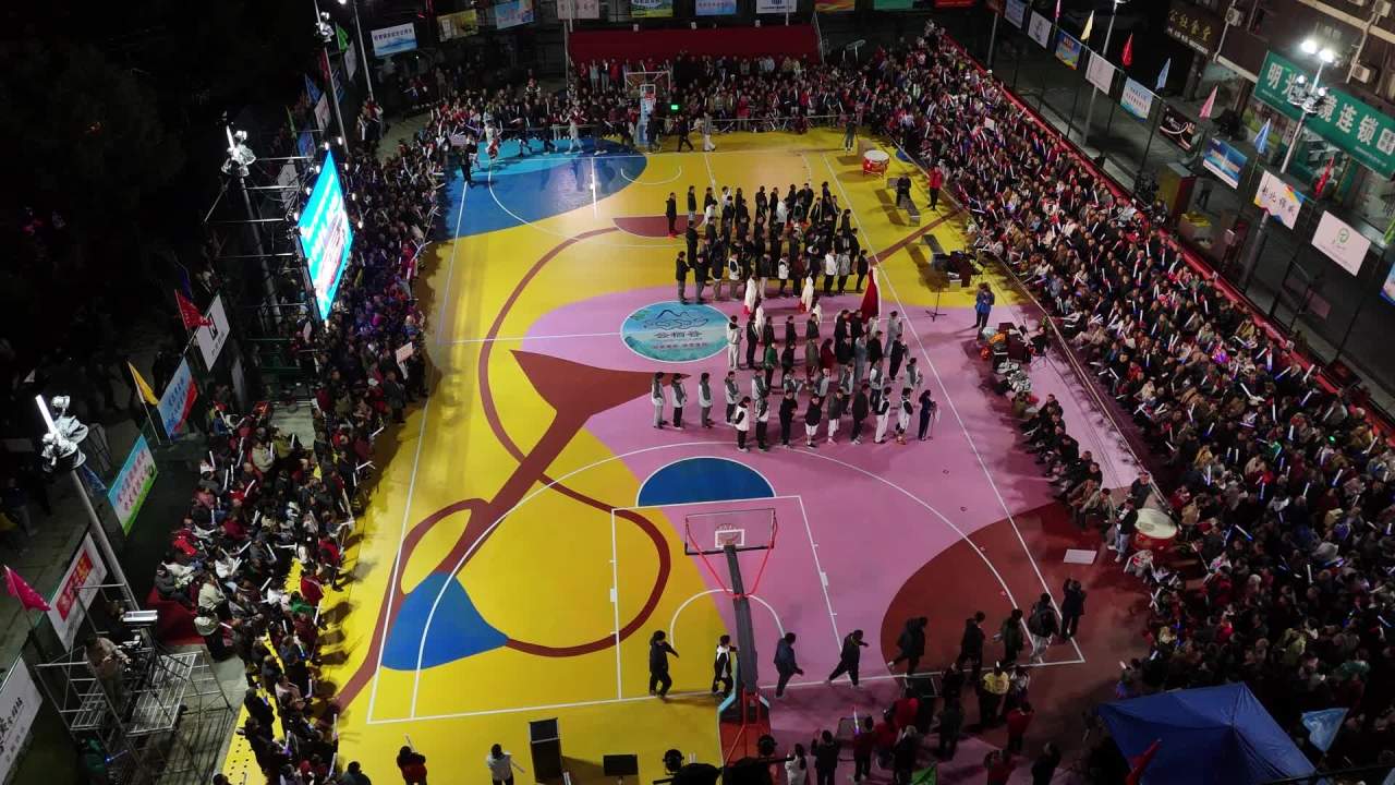 室内体育馆活动盛况