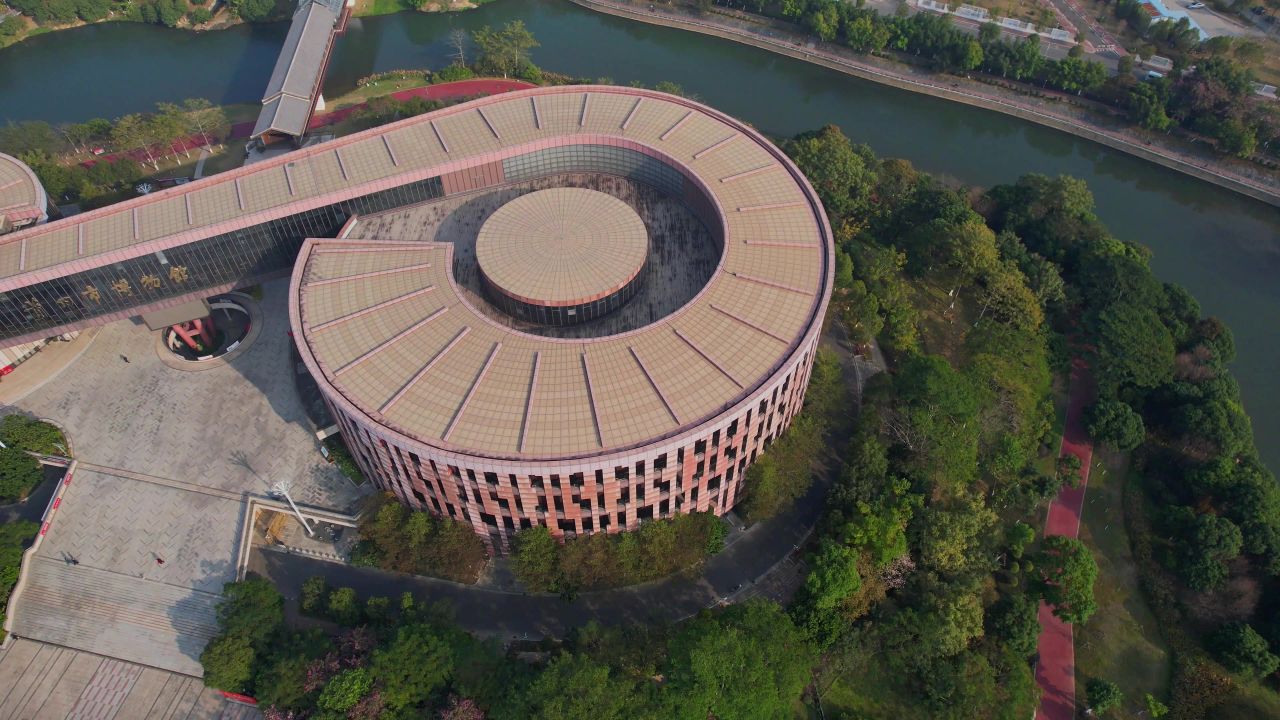 航拍莆田市博物馆