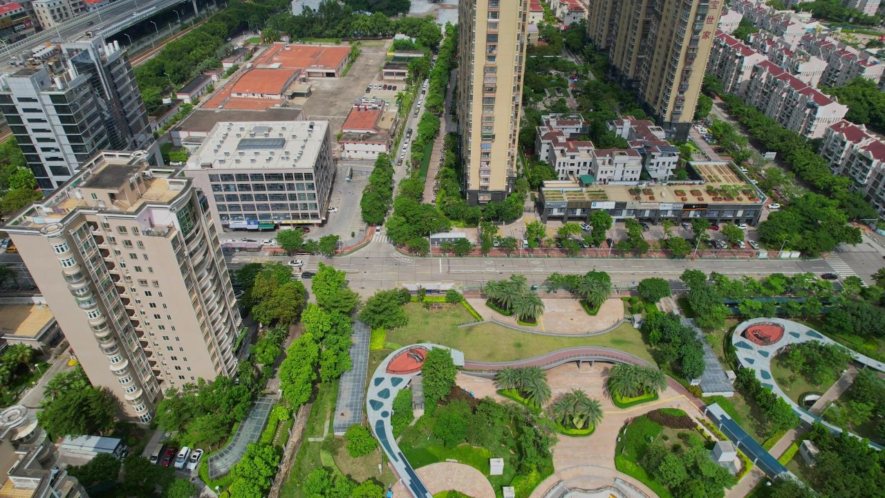 航拍厦门宁宝公园 10