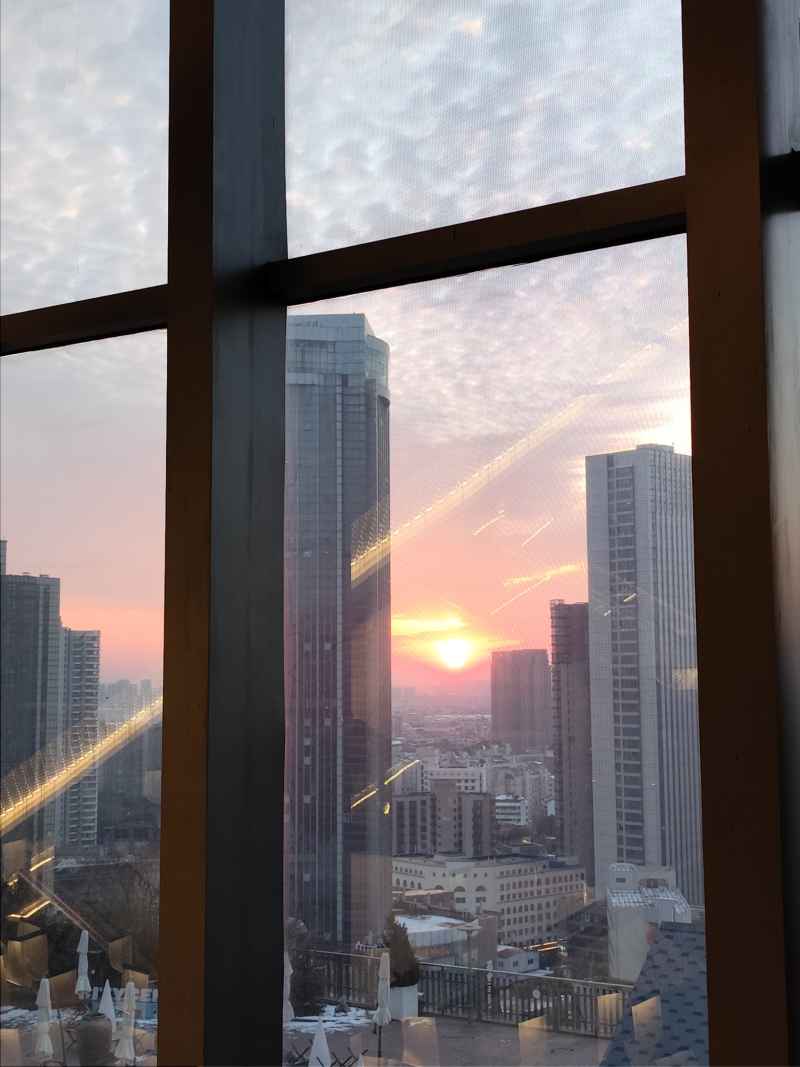 落日余晖
