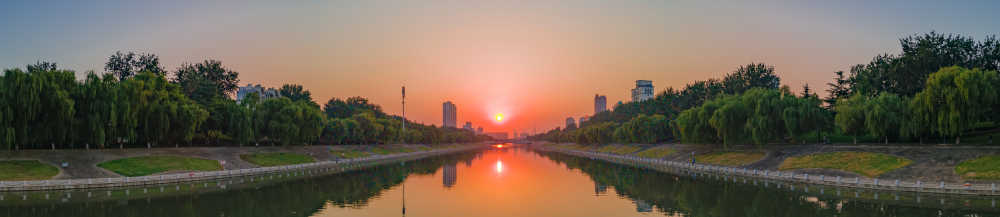 平顶山湛河美景