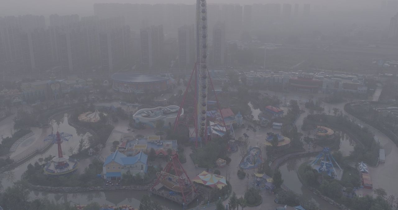 航拍郑州海昌海洋公园 5