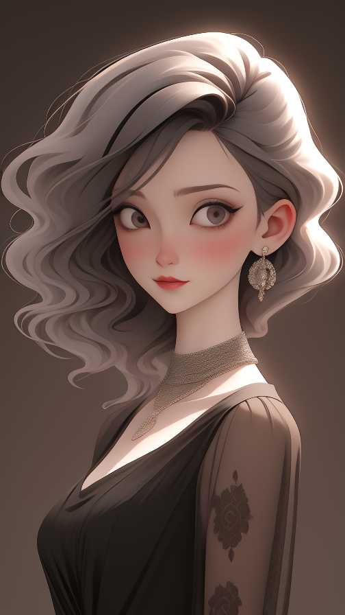 精致美女