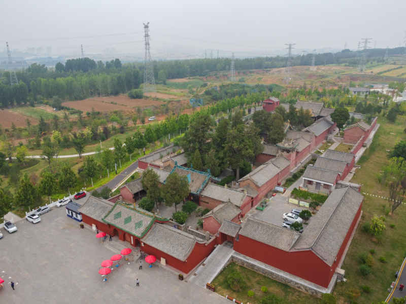 航拍山西晋城古建风光 40