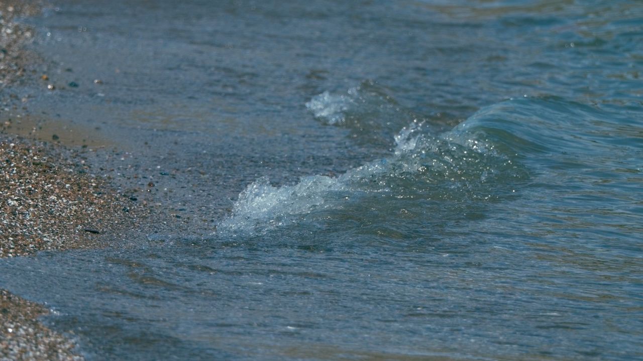 江河湖海洋水面海面波浪波纹海浪 12