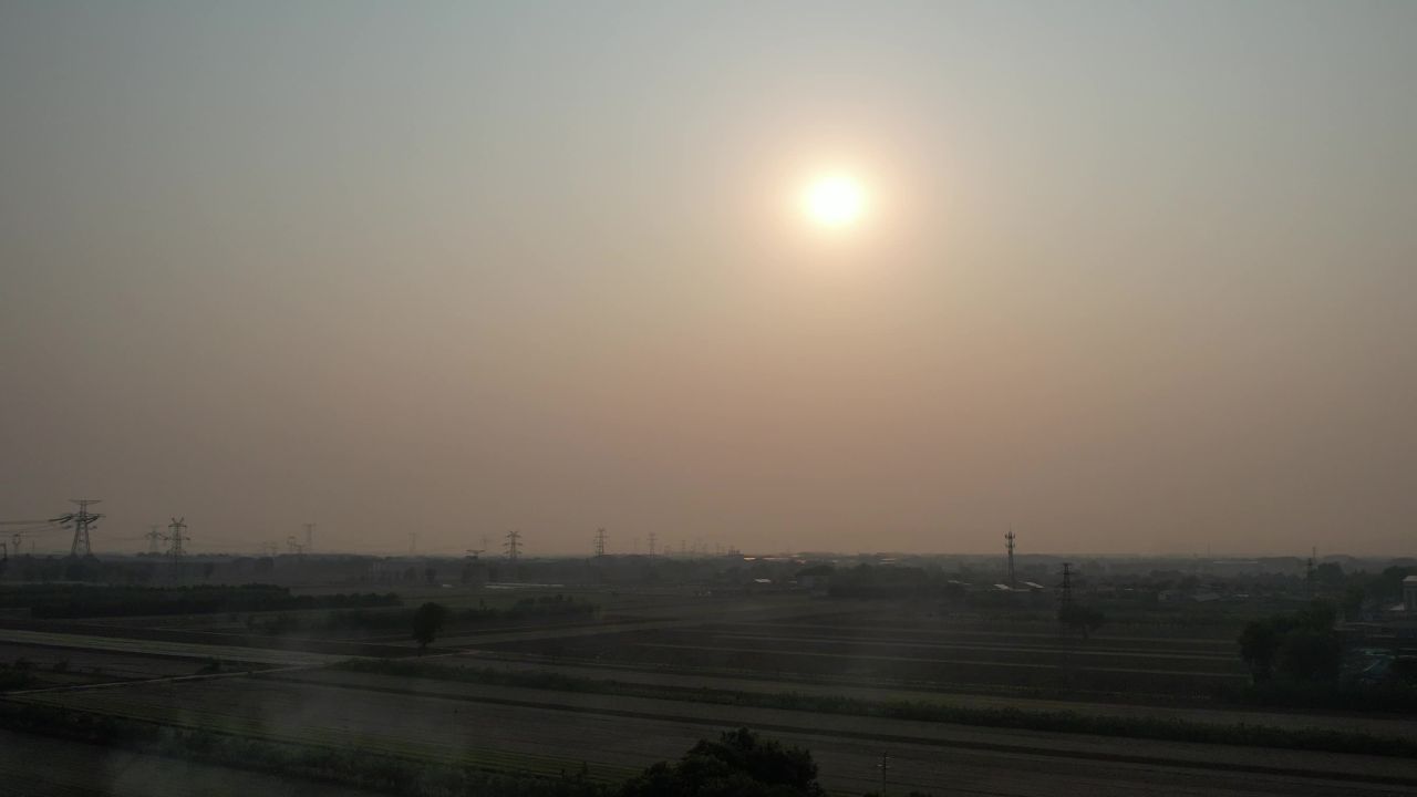 日出，日落实拍视频