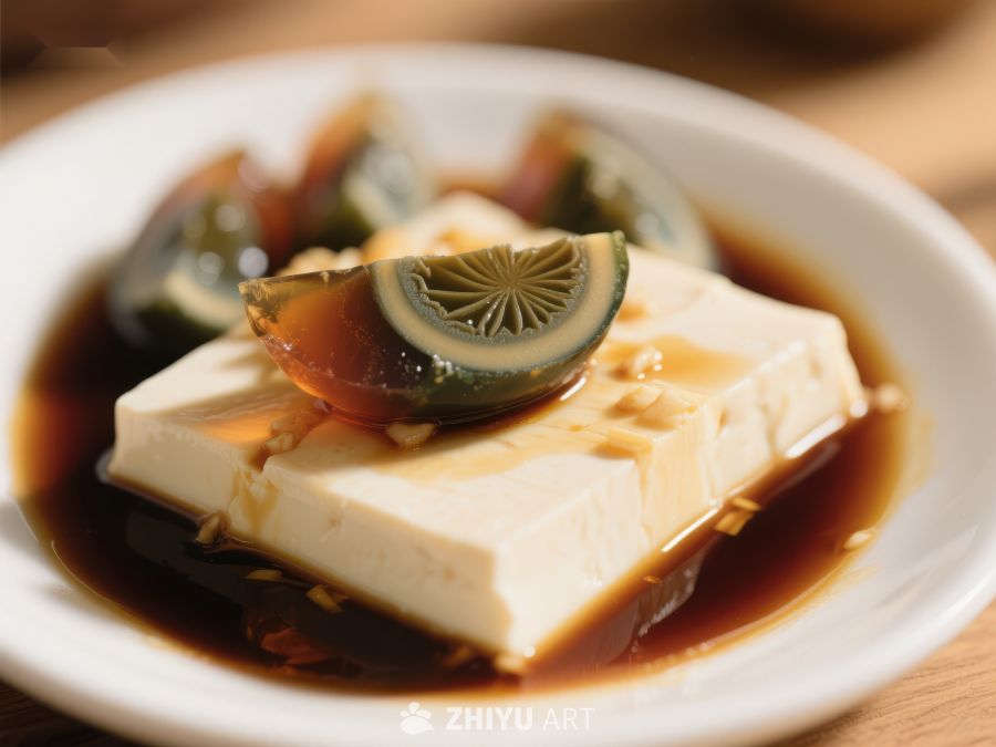 皮蛋豆腐配酱油 1142