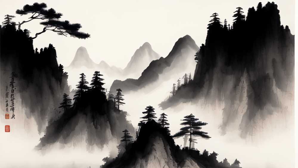山水画中国风9