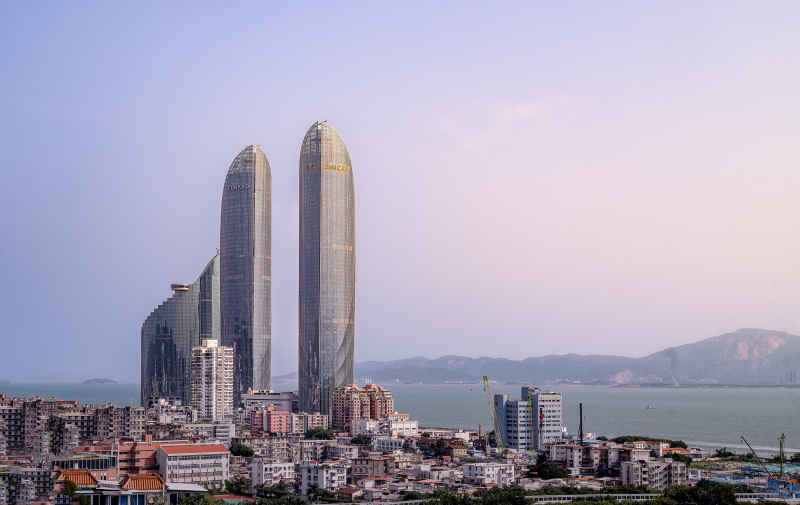 厦门双子塔