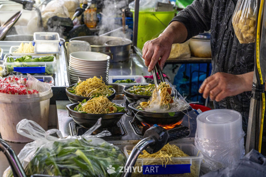 街头小吃人间烟火深夜食堂 46