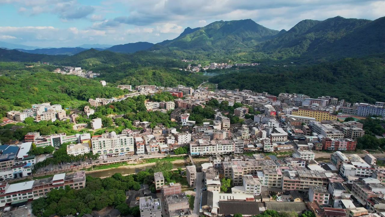 航拍漳州新农村景观 1