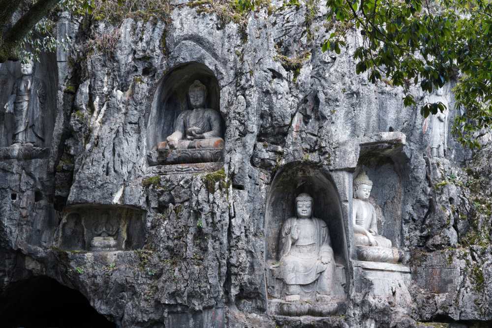 杭州西湖灵隐寺春节祈福 7
