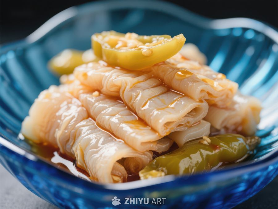 酸辣猪肚卷，美味可口的家常菜 1430