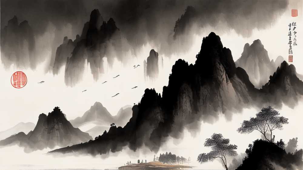 山水画中国风9