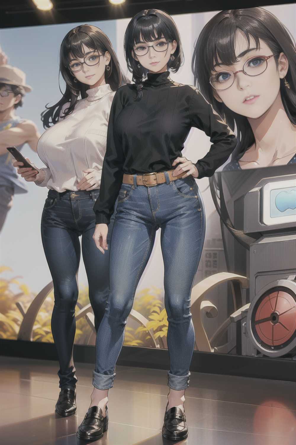 动漫女