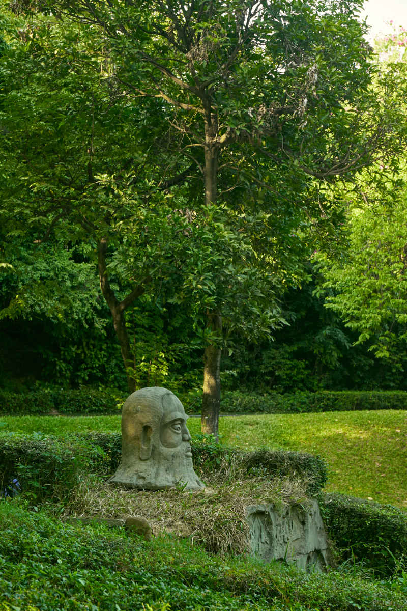 深圳中山公园雕像