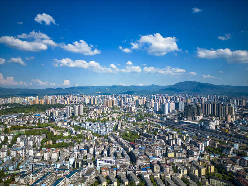 湖南怀化城市风光