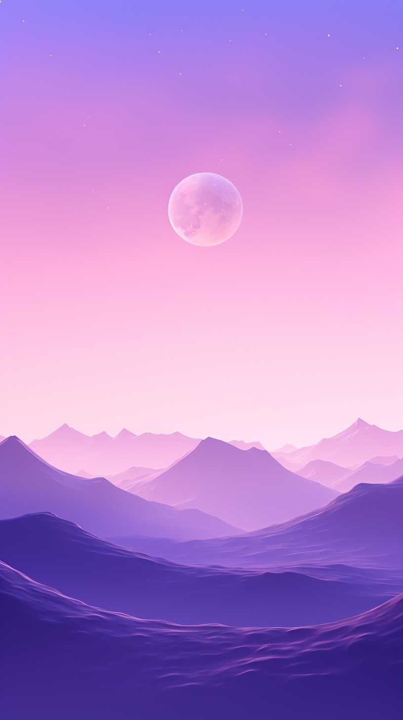 紫色唯美背景图
