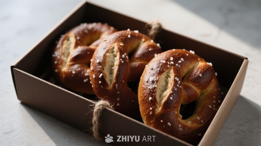 盒装咸味椒盐卷饼