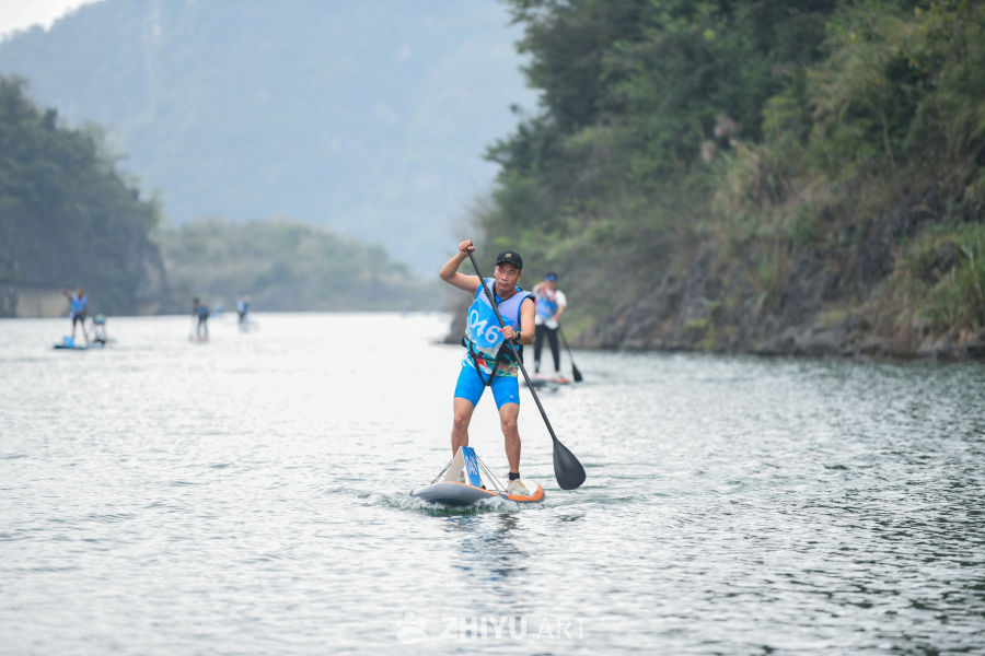 山水间桨板比赛 水上桨板运动 7