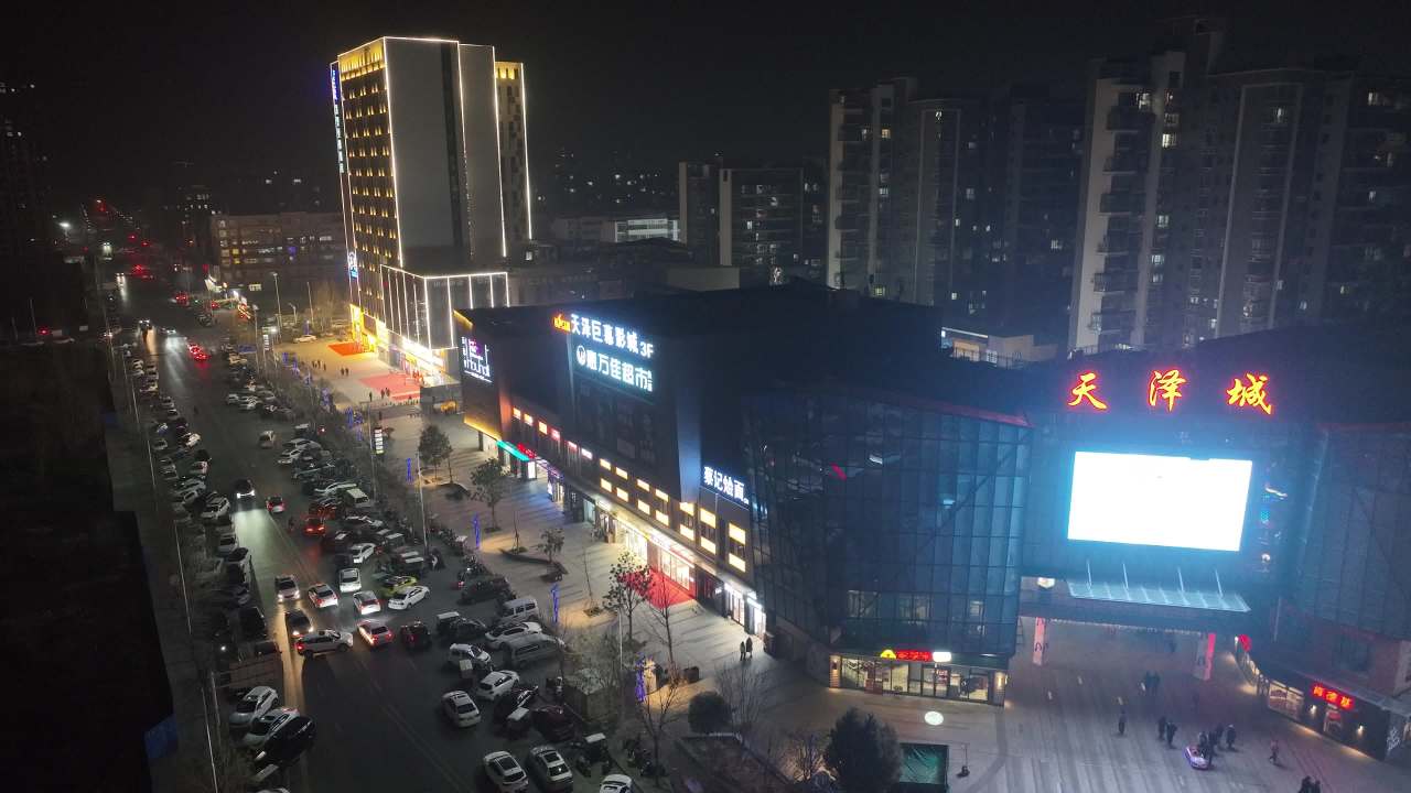 繁华都市夜景