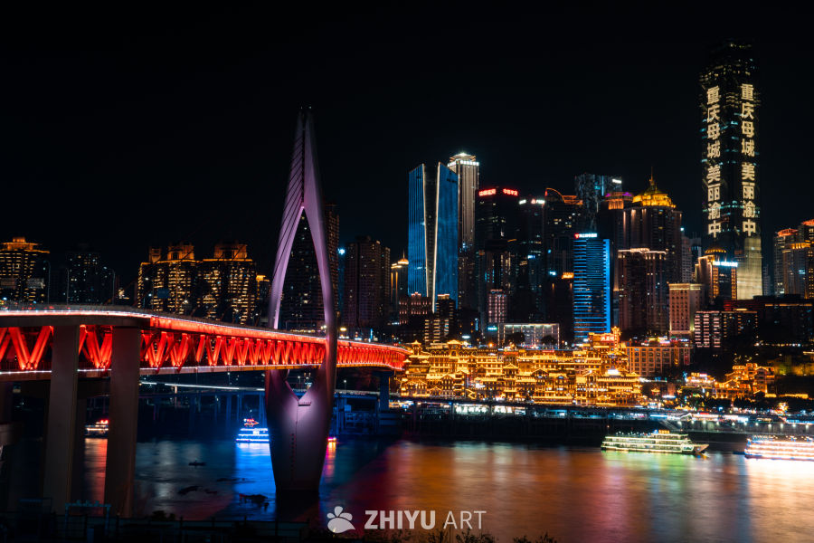 重庆洪崖洞夜景