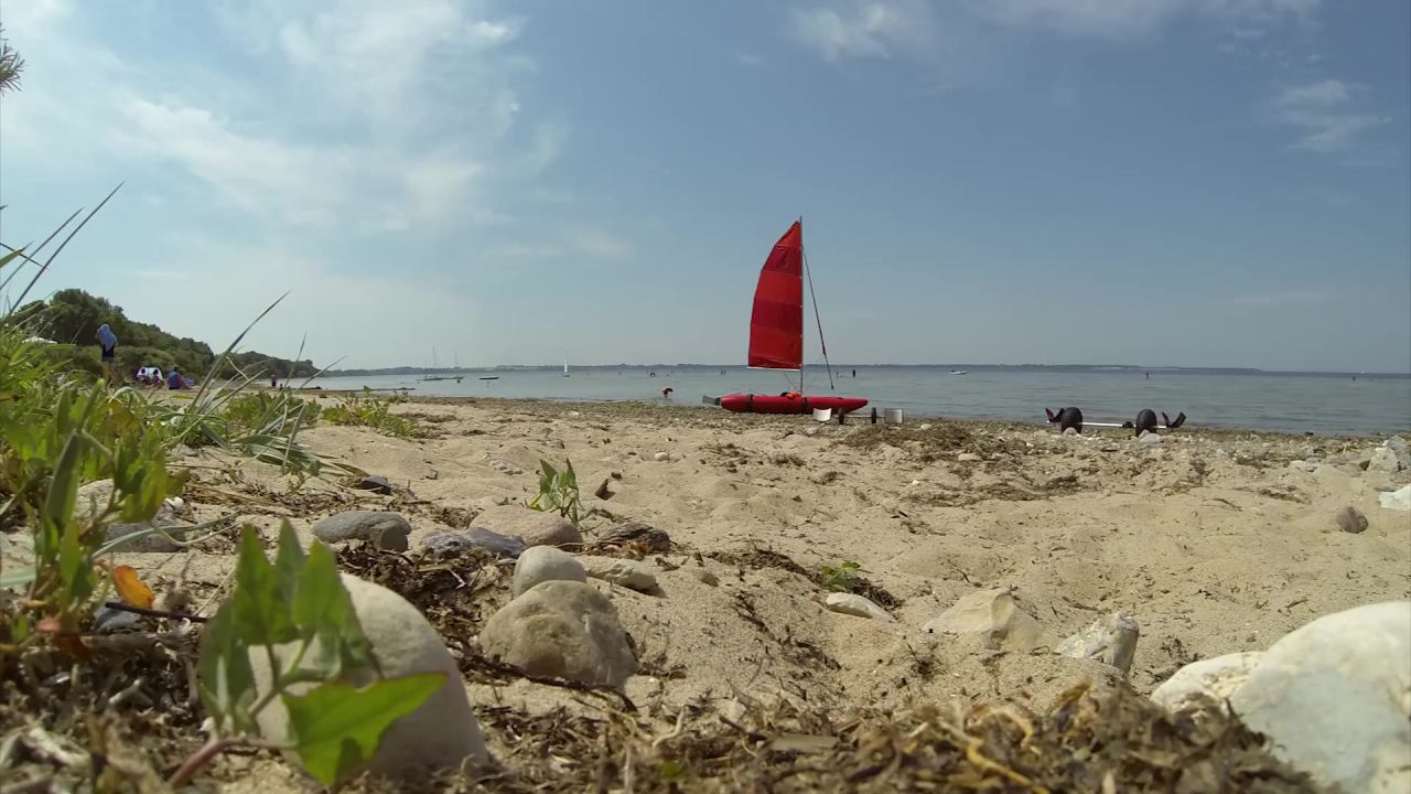 海滩波罗的海海水沙