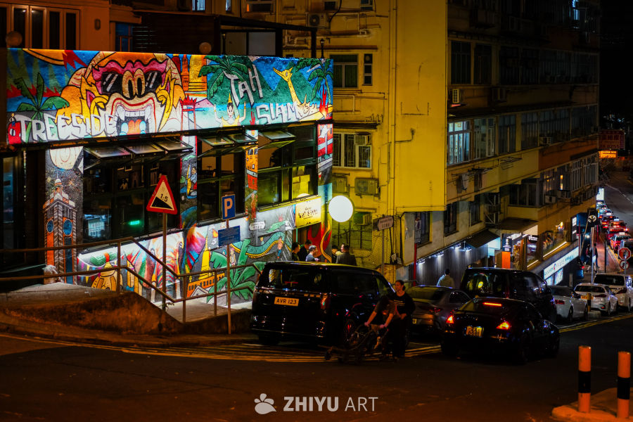 香港尖沙咀夜景扫街 5