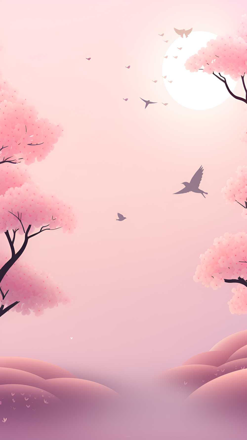 唯美粉色艺术背景图99