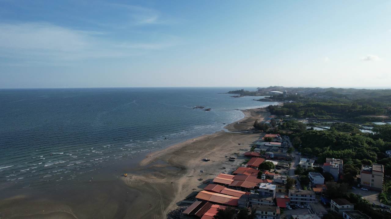 海景、海浪、大海、海边、防城港